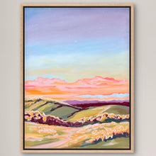 Load image into Gallery viewer, SOLD / New Moon Rising 61 x 46 cm Framed