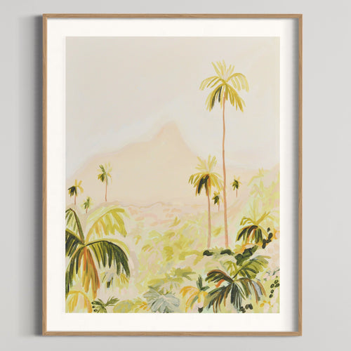 Wollumbin Palms - Unframed Print