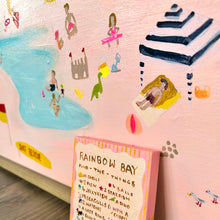 Load image into Gallery viewer, SOLD / Rainbow Bay 94 x 125 cm Framed