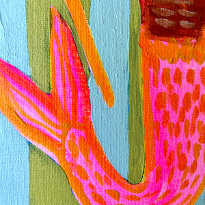 Sea King 28 x 23 cm Framed