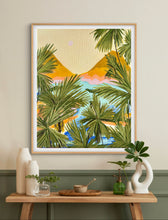 Load image into Gallery viewer, Through The Palms - Unframed Print