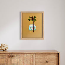 Load image into Gallery viewer, SOLD / Two Palms 23 x 28 cm Framed