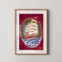 Load image into Gallery viewer, The Pink Pirate - Unframed Print