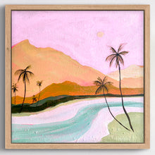 Load image into Gallery viewer, Tropical Blush 23 x 23 cm Framed
