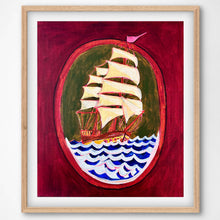 Load image into Gallery viewer, The Pink Pirate - Unframed Print