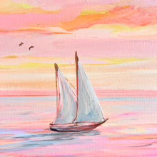 Load image into Gallery viewer, Pink Sky At Night 63 x 53 cm Framed