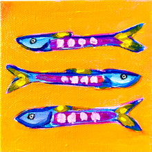 Load image into Gallery viewer, Fishies 10 x 10 cm