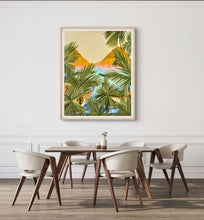 Load image into Gallery viewer, Through The Palms - Unframed Print