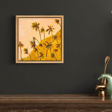 Load image into Gallery viewer, SOLD / Palm Drift 23 x 23 cm Framed