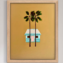 Load image into Gallery viewer, SOLD / Two Palms 23 x 28 cm Framed