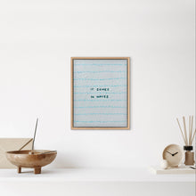 Load image into Gallery viewer, It Comes In Waves  23 x 28 cm Framed