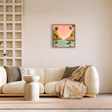 Load image into Gallery viewer, Coral Bay 54 x 54 cm Framed