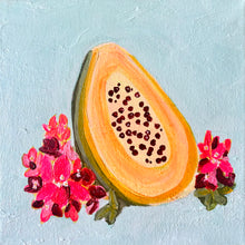 Load image into Gallery viewer, Papaya 23 x 23 cm Framed