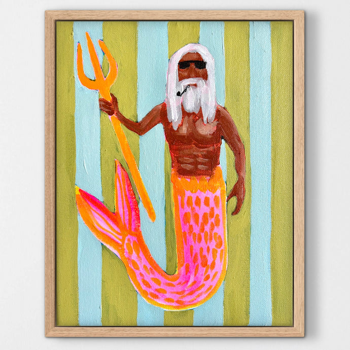 Sea King 28 x 23 cm Framed