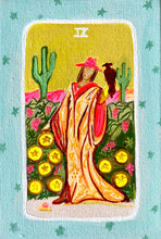 Load image into Gallery viewer, Nine Of Pentacles 18 x 13 cm Framed