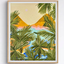Load image into Gallery viewer, Through The Palms - Unframed Print