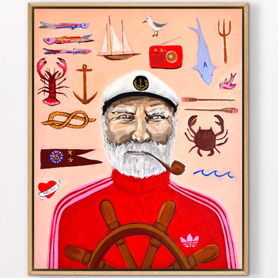 Salty 63 x 79 cm Framed