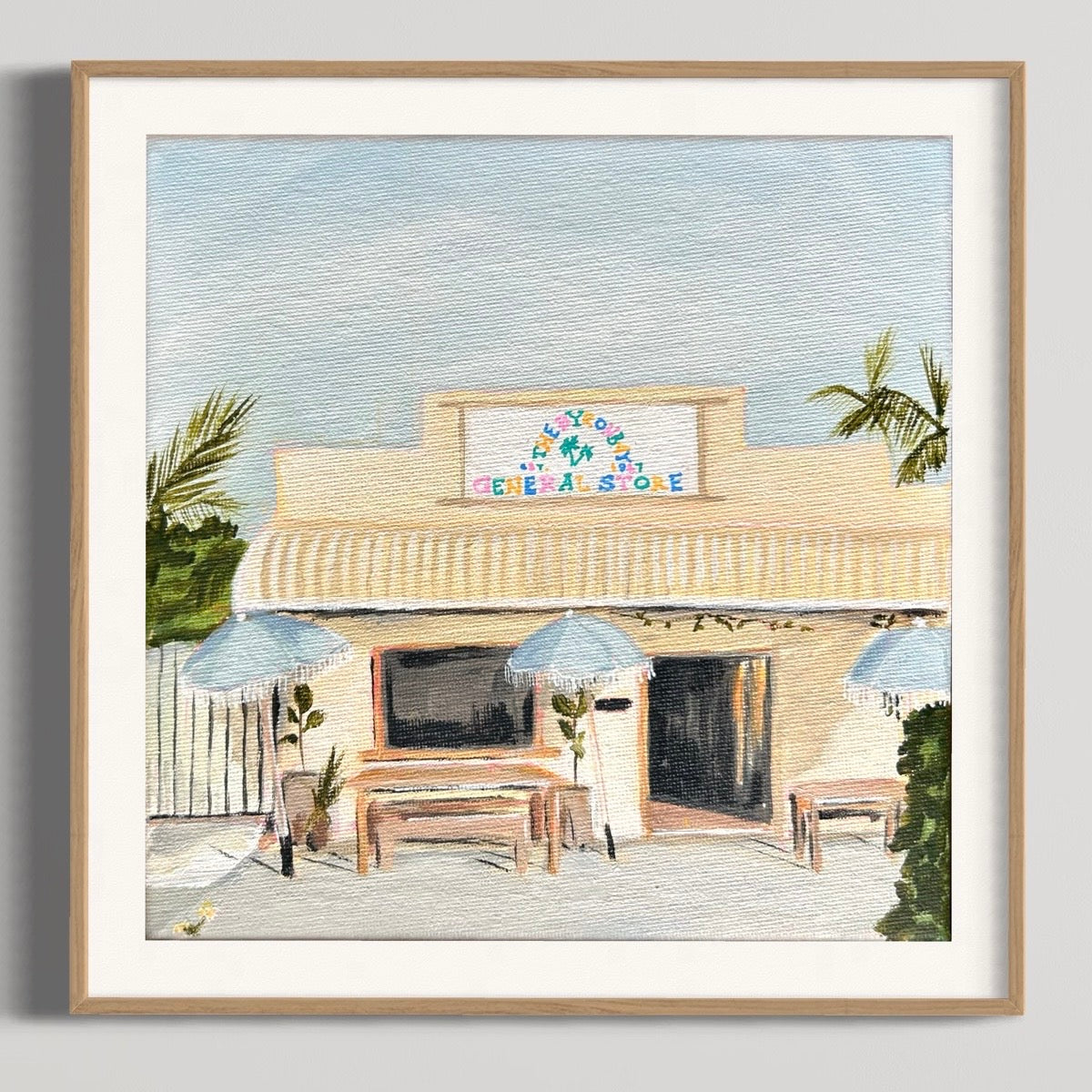 The Byron Bay General Store - Unframed Print