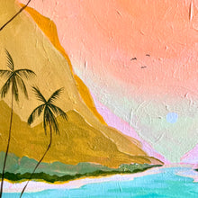 Load image into Gallery viewer, Coral Bay 54 x 54 cm Framed