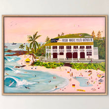 Load image into Gallery viewer, SOLD / Rainbow Bay 94 x 125 cm Framed