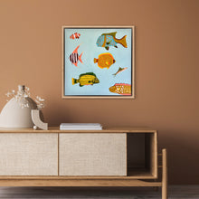 Load image into Gallery viewer, Reef Reset 53 x 53 cm Framed