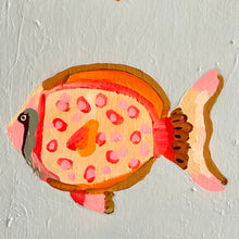 Load image into Gallery viewer, All The Little Fishies 94 x 64 cm Framed