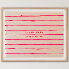 Load image into Gallery viewer, Right On Time - Unframed Print