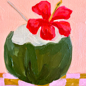 Coconut Crush 23 x 23 cm Framed