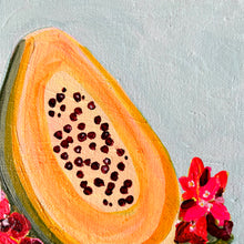Load image into Gallery viewer, Papaya 23 x 23 cm Framed