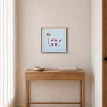 Load image into Gallery viewer, Rainbow Holiday Flats 33 x 33 cm Framed