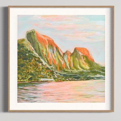 Neon Sunset - Unframed Print