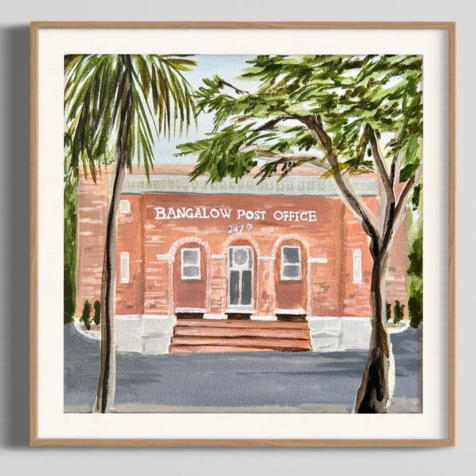 The Bangalow Post Office - Unframed Print