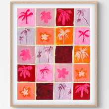 Load image into Gallery viewer, Sunset Squares - Unframed Print