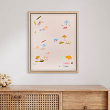Load image into Gallery viewer, Beach Days 54 x 43 cm Framed