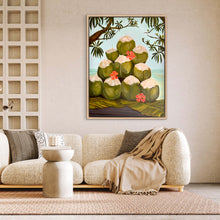 Load image into Gallery viewer, Beneath The Mango Tree  125 x 94 cm Framed