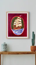 Load image into Gallery viewer, The Pink Pirate - Unframed Print