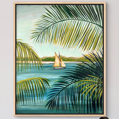 To The Sea 80 x 64 cm Framed