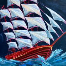 Load image into Gallery viewer, Night Rider 125 x 94 cm Framed