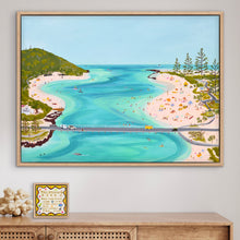 Load image into Gallery viewer, Tallebudgera Creek 94 x 125 cm Framed