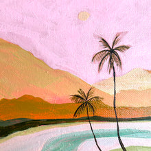 Load image into Gallery viewer, Tropical Blush 23 x 23 cm Framed