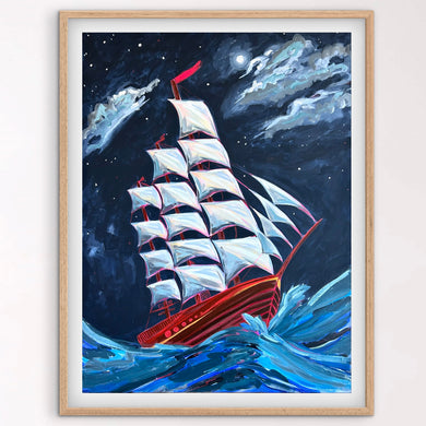 Night Rider - Unframed Print