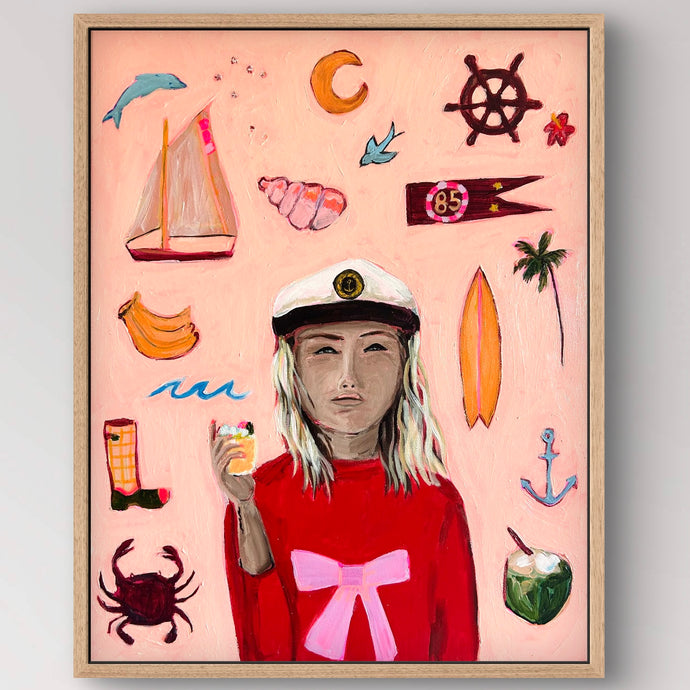 Daughter Of The Drift 53 x 43 cm Framed