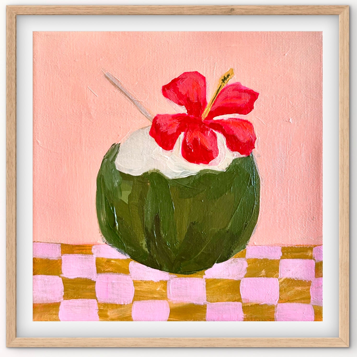Coconut Crush - Unframed Print