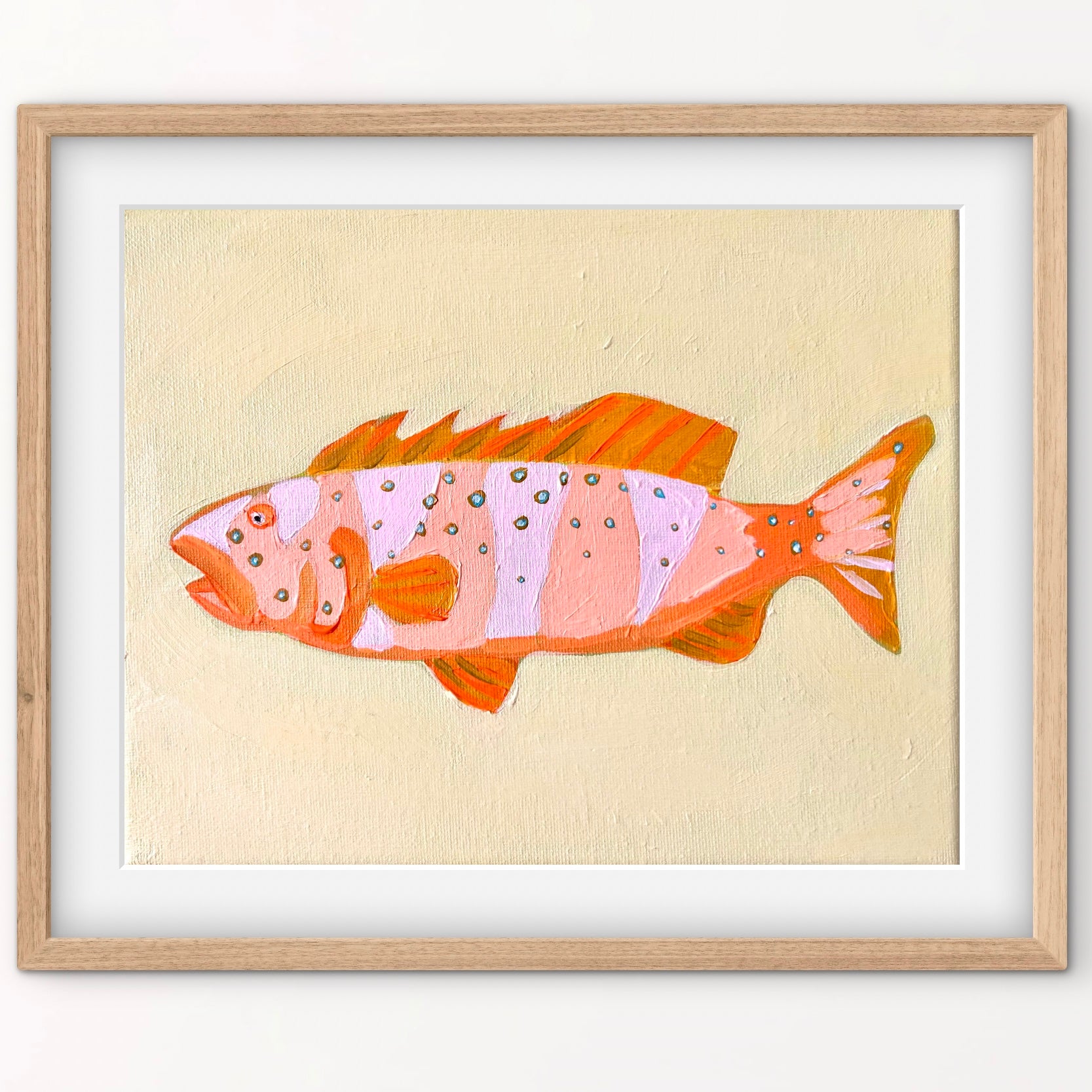 Coral Trout - Unframed Print