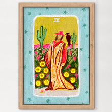 Load image into Gallery viewer, Nine Of Pentacles 18 x 13 cm Framed
