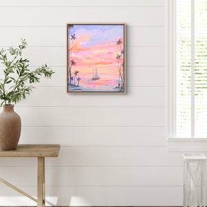 Pink Sky At Night 63 x 53 cm Framed