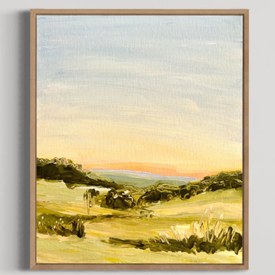 Where The Light Meets The Hills 34 x 28.5 cm