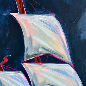 Night Rider 125 x 94 cm Framed