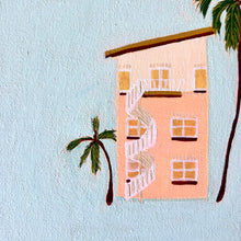 Load image into Gallery viewer, The One With The Stairs, Coolangatta 23 x 28 cm Framed