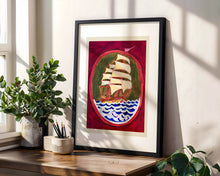 Load image into Gallery viewer, The Pink Pirate - Unframed Print